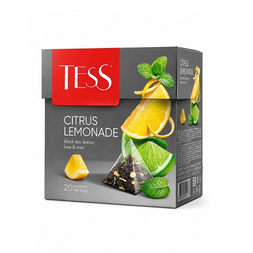 Tess чай черный Citrus Lemonade, 20 пирамидок